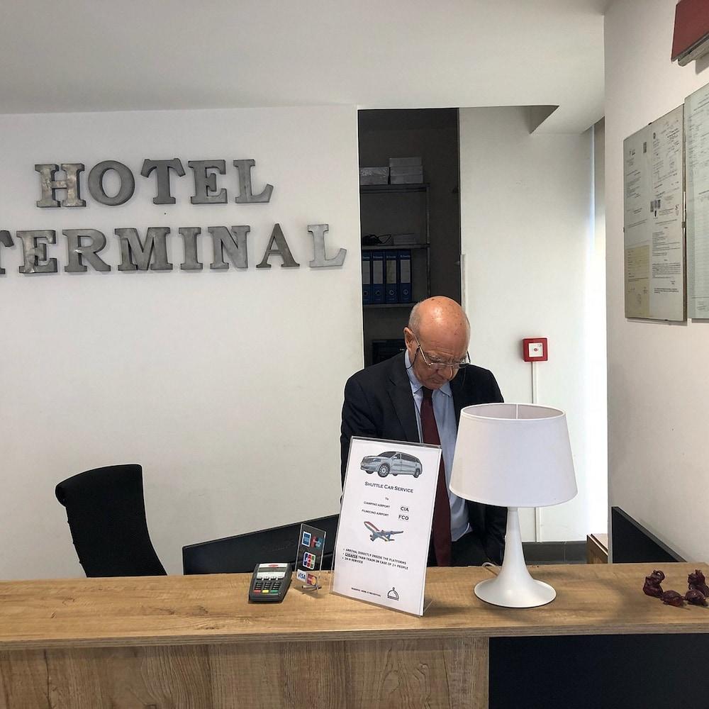 רומא Hotel Terminal מראה חיצוני תמונה